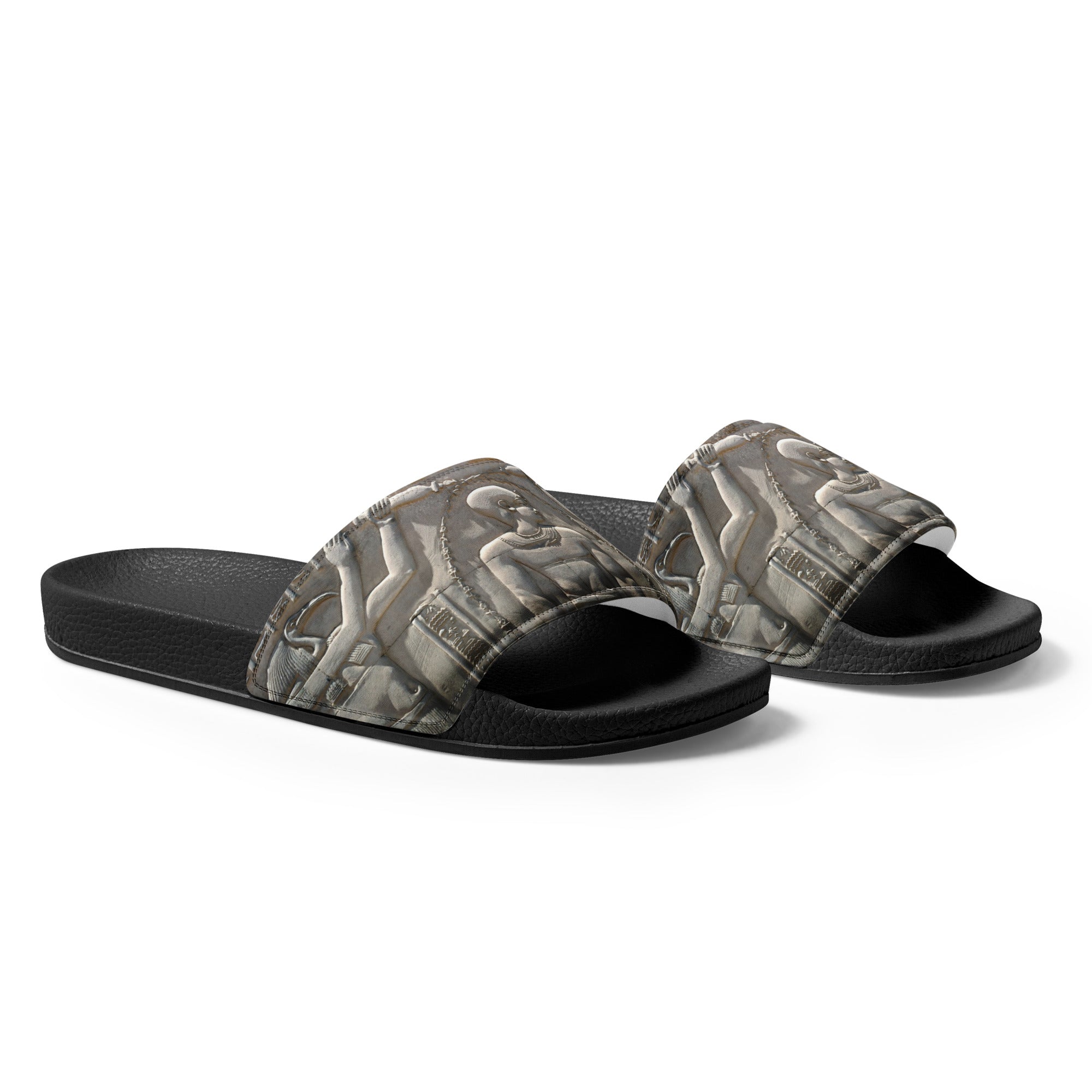Egyptian Print Women's Slides