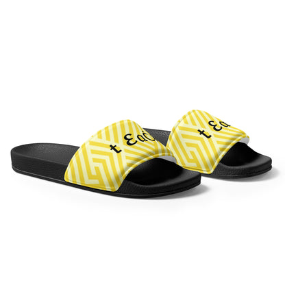 Teach Print Women's Slides