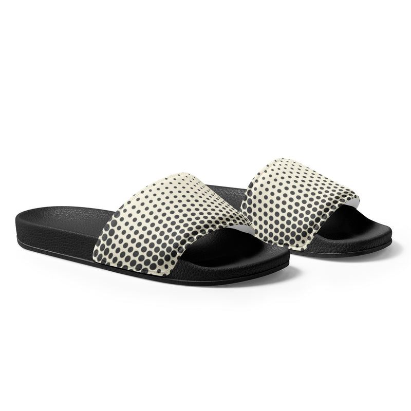 Dotted Print Women's Slides