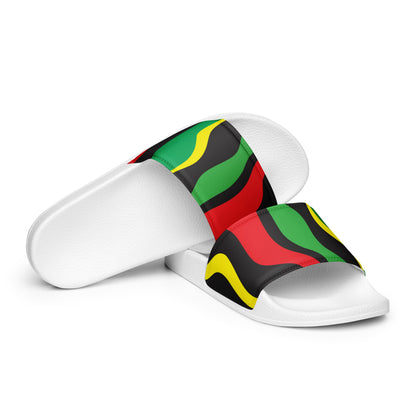 African Print Women's Slides