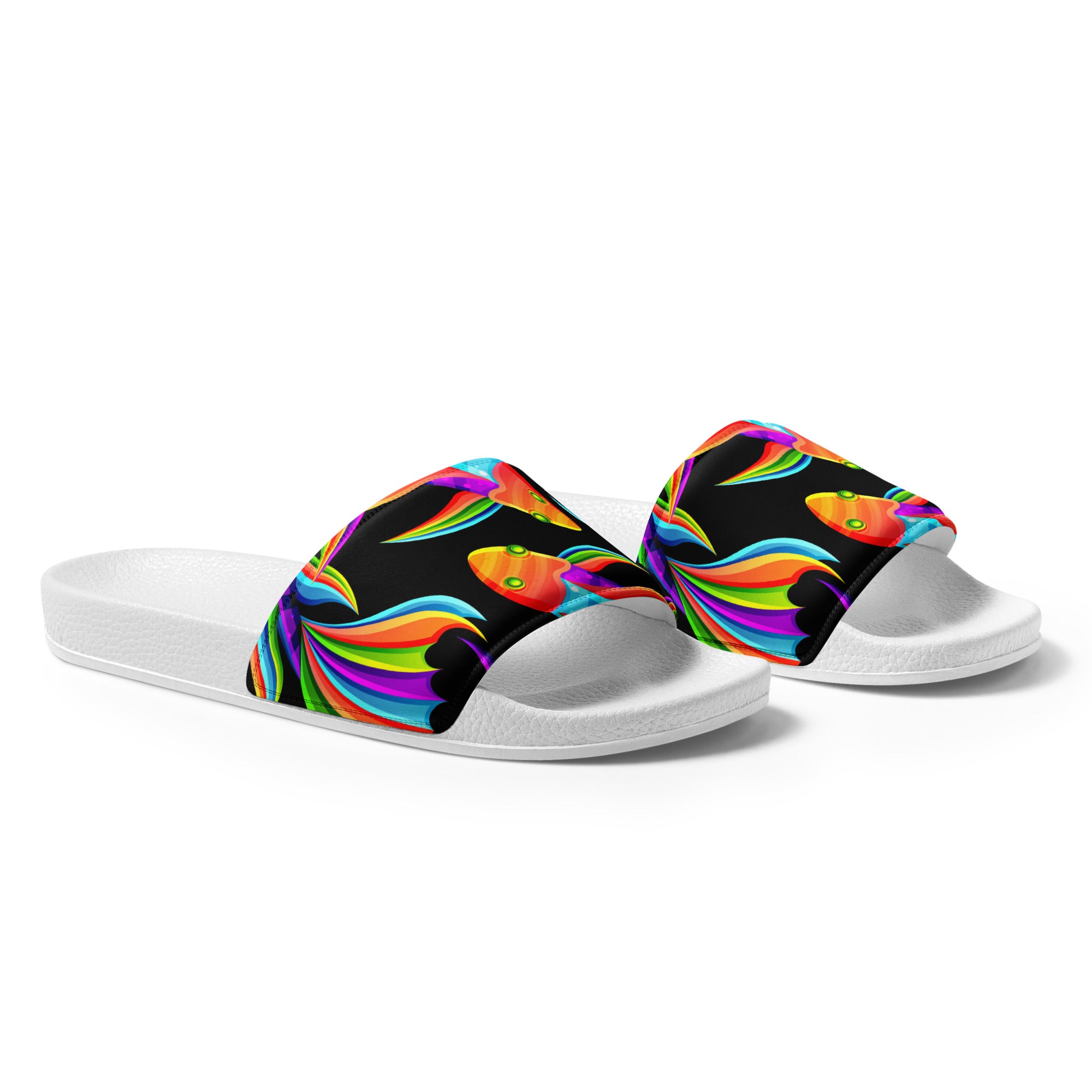 Ying Yang Fish Women's Slides
