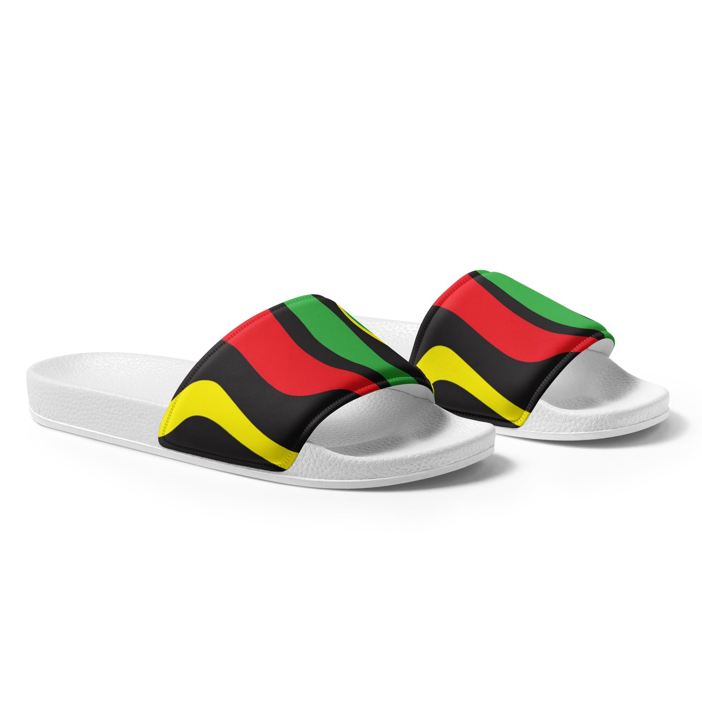 African Print Women's Slides